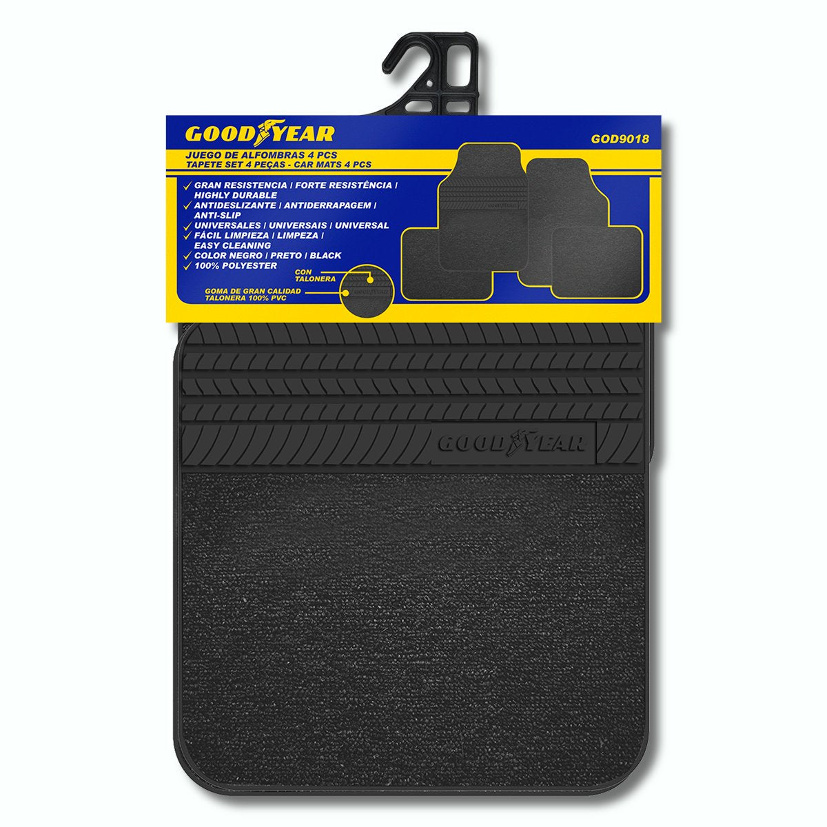 Goodyear Car Mats Set of 4