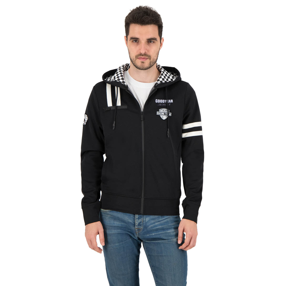 Goodyear Men's Hooded Sweatjacket "Stomper" image