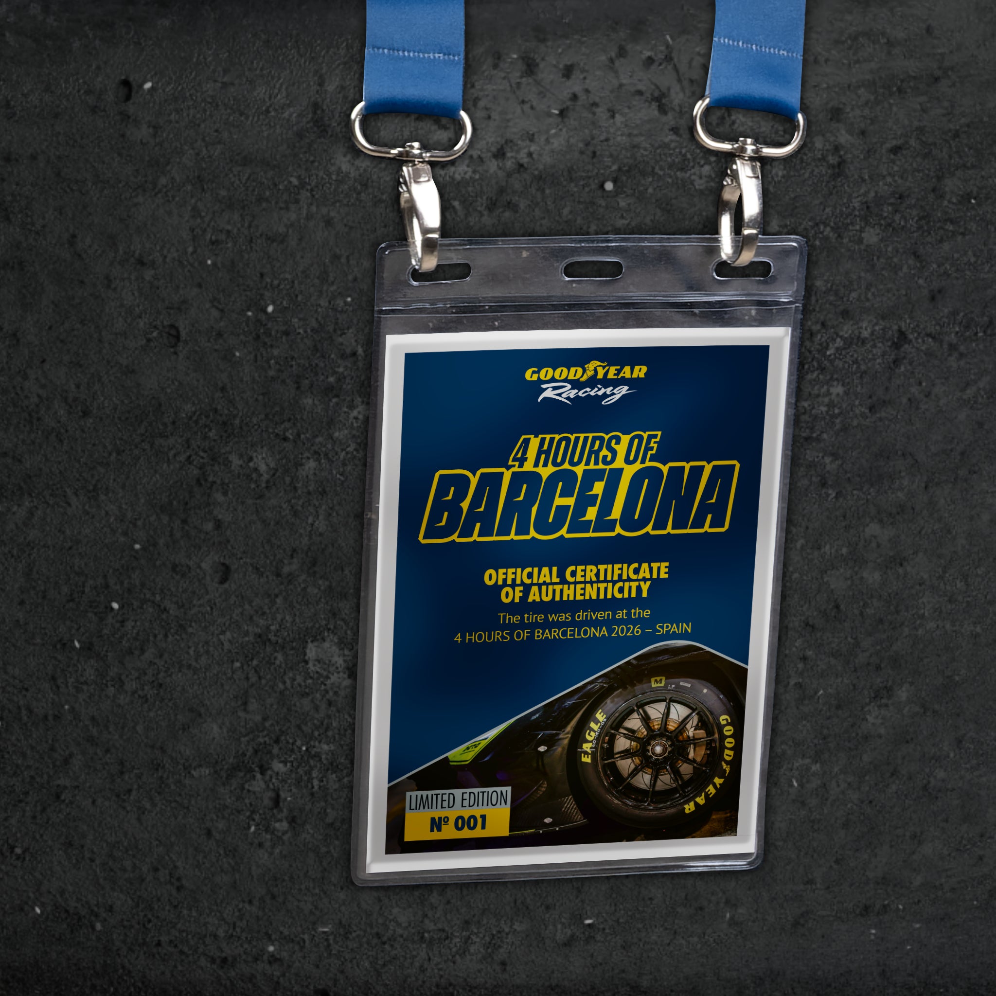 Goodyear Eagle Tire Table „ELMS Barcelona 2026“