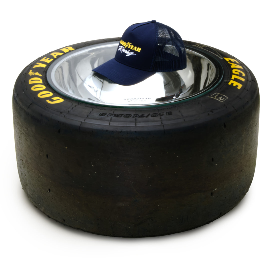 GOODYEAR EAGLE 2-in-1 Reifentisch “ELMS IMOLA 2025” - Transparent 