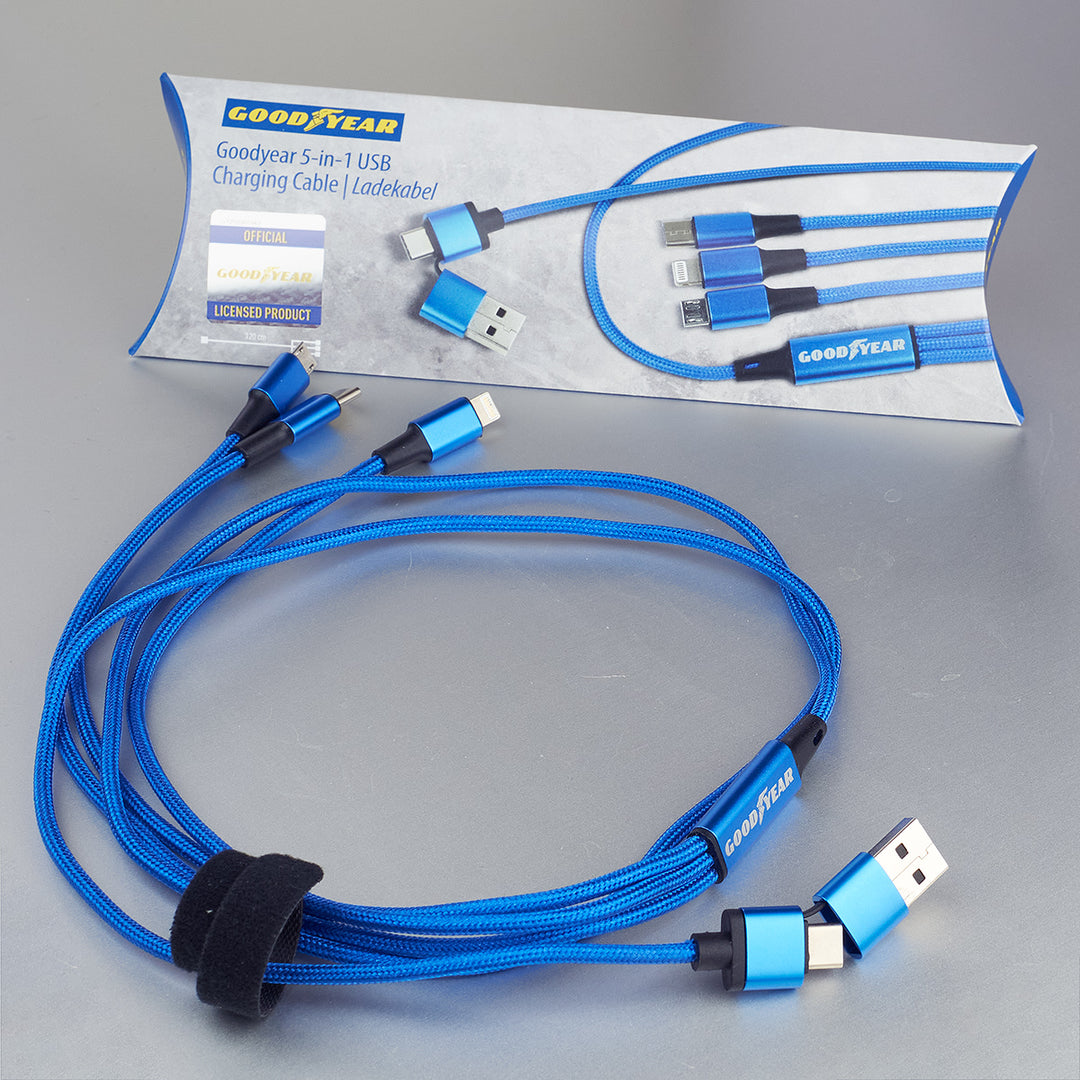 Goodyear 5-in-1 USB Charging Cable image