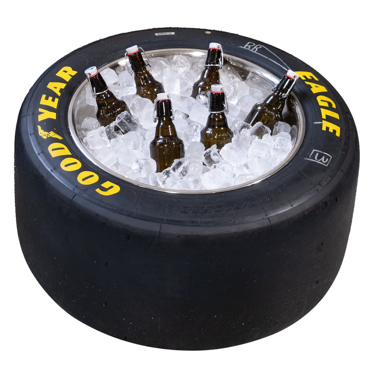 Goodyear Eagle 2-in-1 Tire Table "Le Castellet" - black