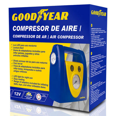 Image du compresseur d'air portable 12V Goodyear