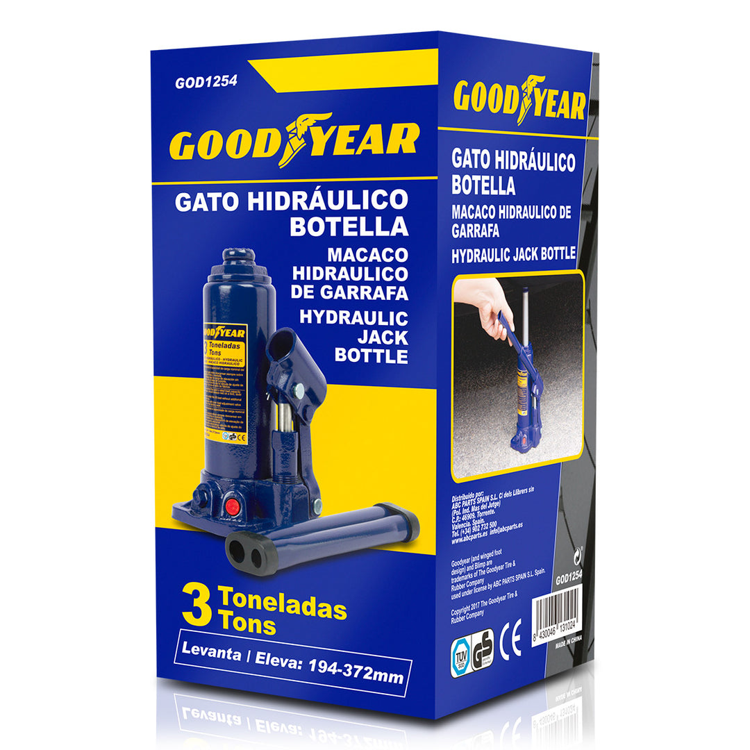 Goodyear Hydraulic Bottle Jack (3 to) image