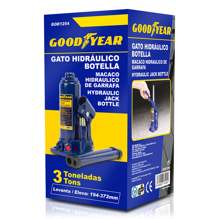 Goodyear Hydraulic Bottle Jack (3 to) image