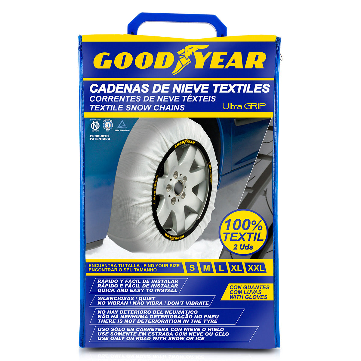 Goodyear Textile Ultra Grip Snow Chains Size XL – Goodyear Store