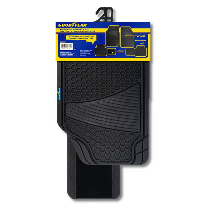 Goodyear Rubber Car Mats (Set of 4) image