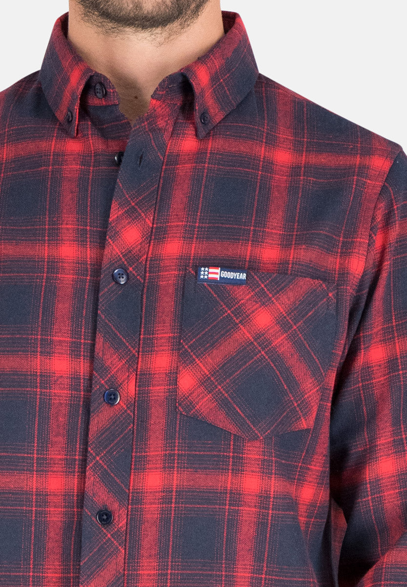 Goodyear Men's Check Shirt "Denali" image