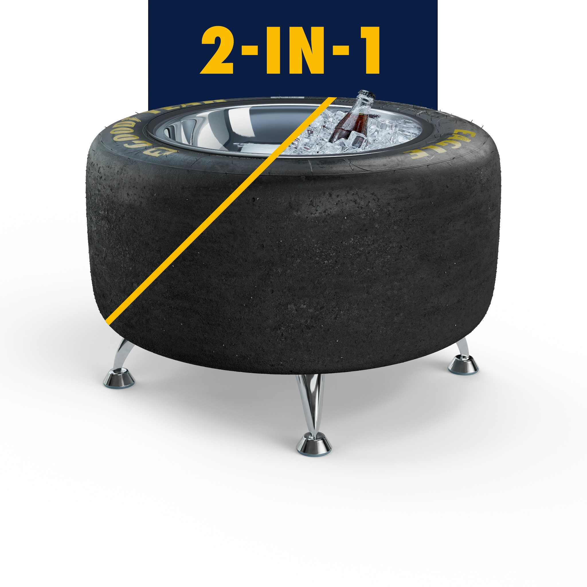 Tire Table Set „ELMS Imola 2025“ - 2-in-1 - Chrome Edition