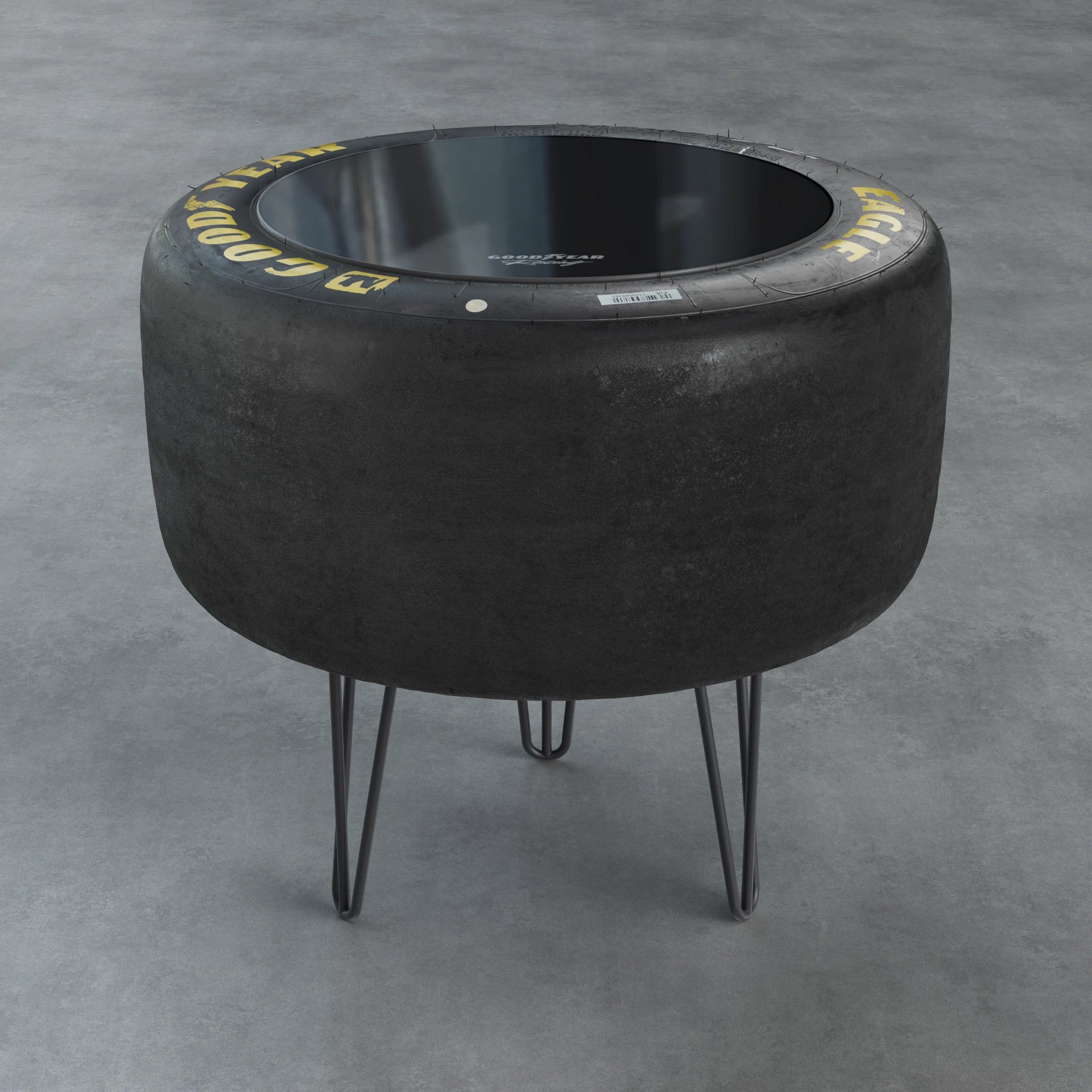 GOODYEAR EAGLE Piètement de table - Coffee