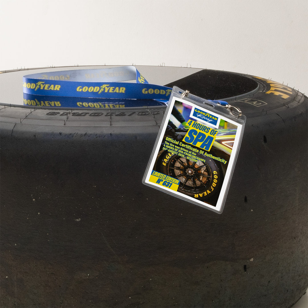 GOODYEAR EAGLE Tire Table “ELMS SPA 2025” - Clear