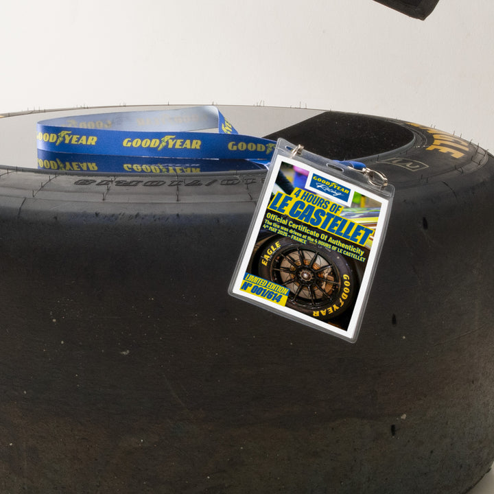 Goodyear Eagle Tire Table "Le Castellet" - transparent