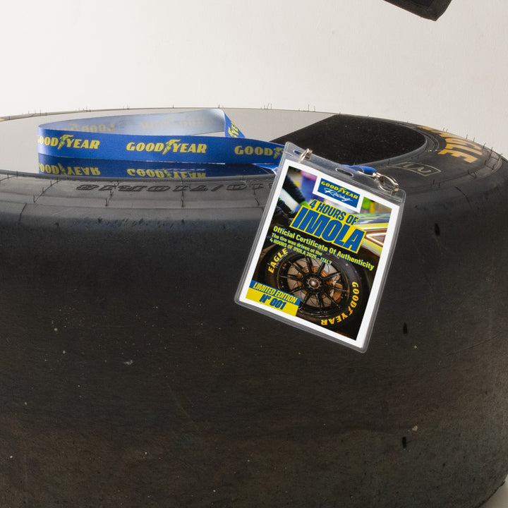 GOODYEAR EAGLE 2-in-1 Reifentisch “ELMS IMOLA 2025” - Transparent 