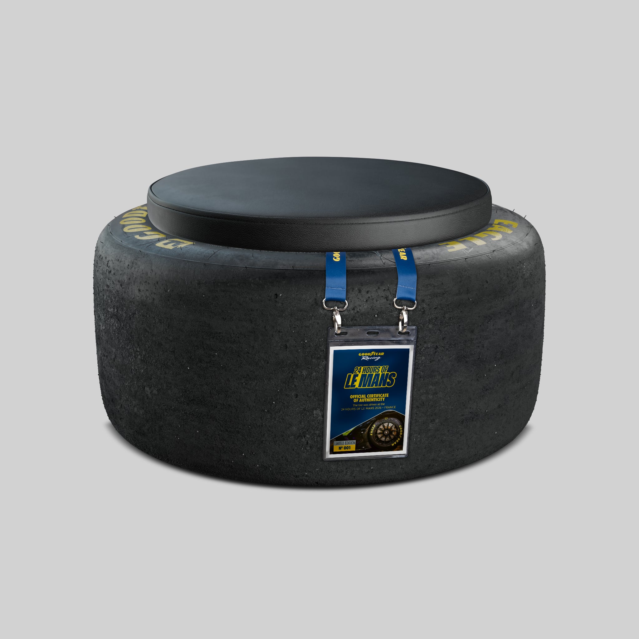 Goodyear Eagle Tire Stool "WEC Le Mans 2026"