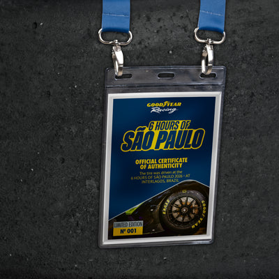 Goodyear Eagle Reifentisch „WEC SAO PAULO 2026"
